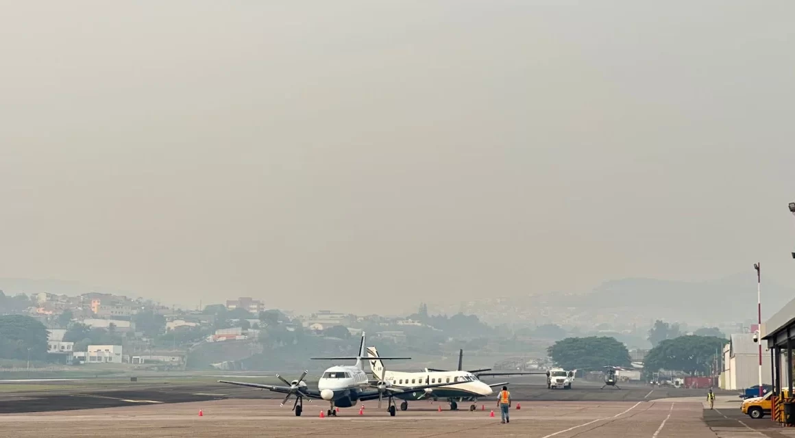 Cerrado parcialmente aeropuerto Toncontín por poca visibilidad debido a densa bruma