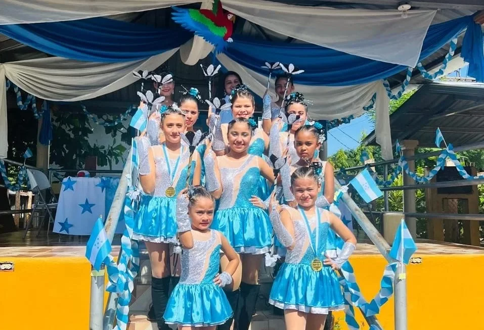 Derroche de fervor civico en San Juan Bautista, Pespire en fiestas de independencia