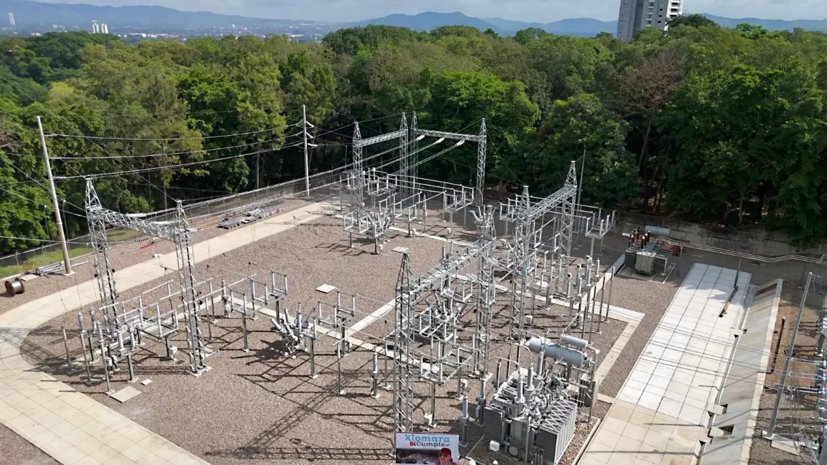 Gobierno inaugura nueva subestación eléctrica ubicada en San Pedro Sula 
