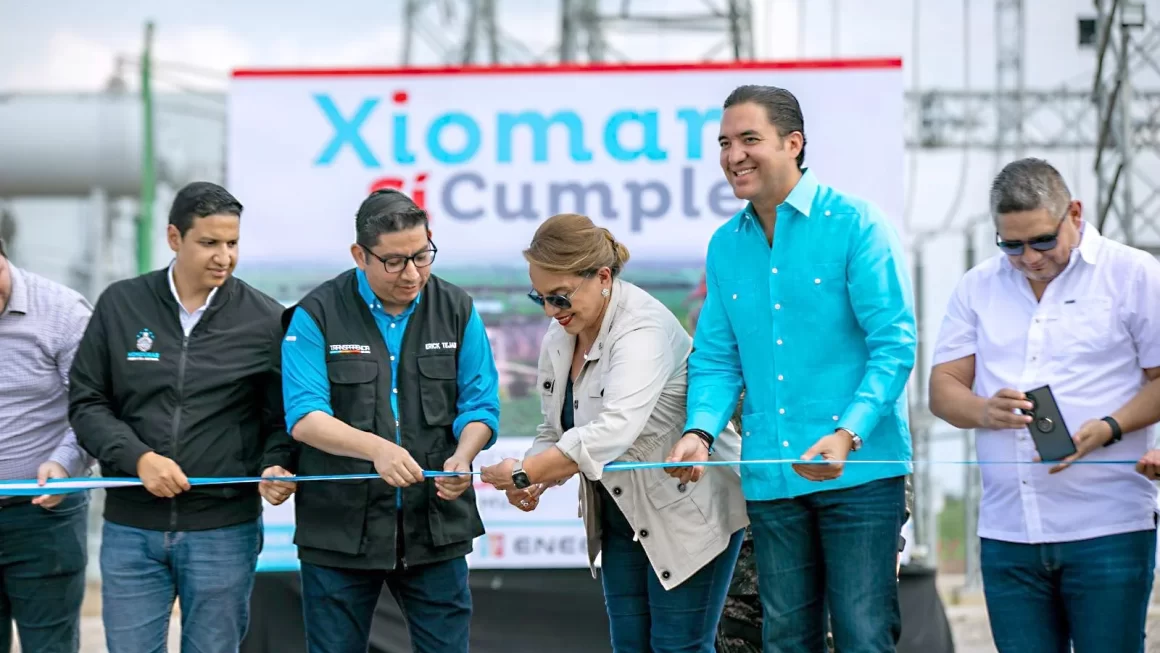 Presidenta Castro inaugura ampliación de subestación eléctrica en San Pedro Sula Sur