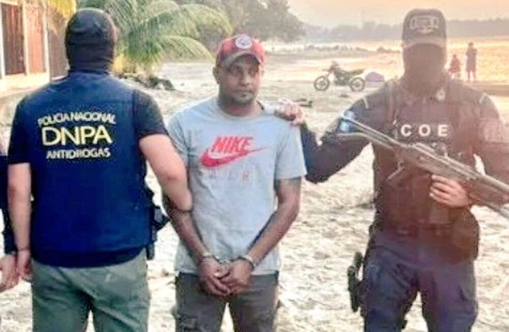 Autoridades captura a extraditable pedido por tráfico de fentanilo en Estados Unidos