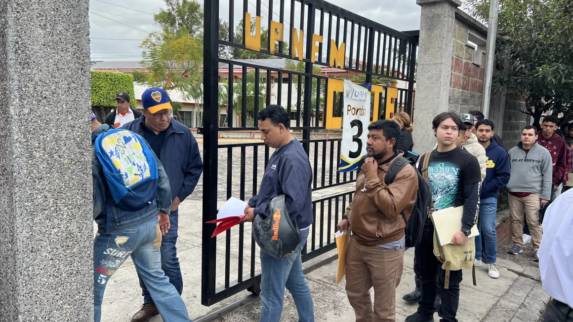 UPNFM realiza a más dos mil aspirantes examen de admisión 