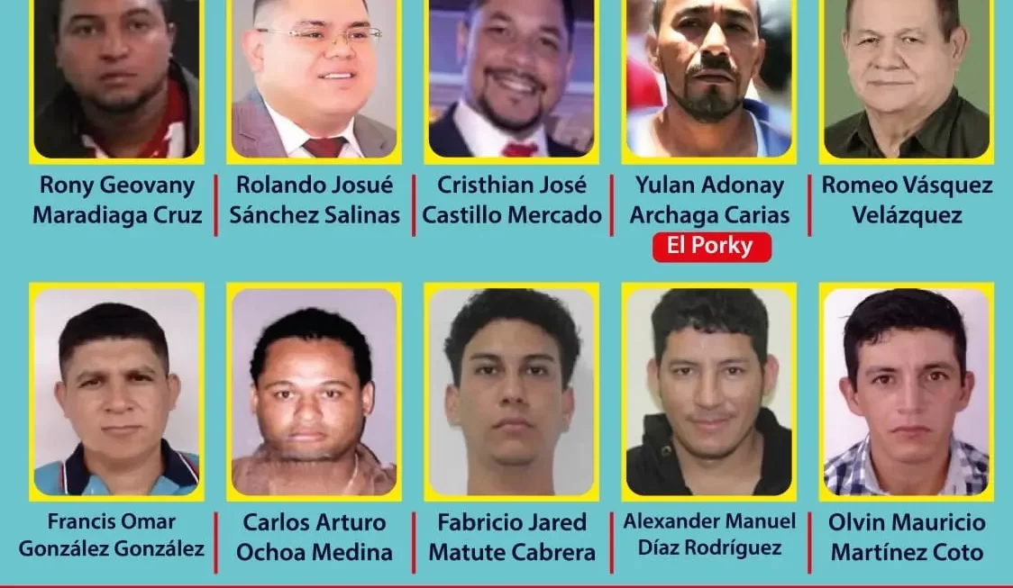 INTERPOL incluye a Romeo Vásquez en lista de los 10 más buscados por Honduras