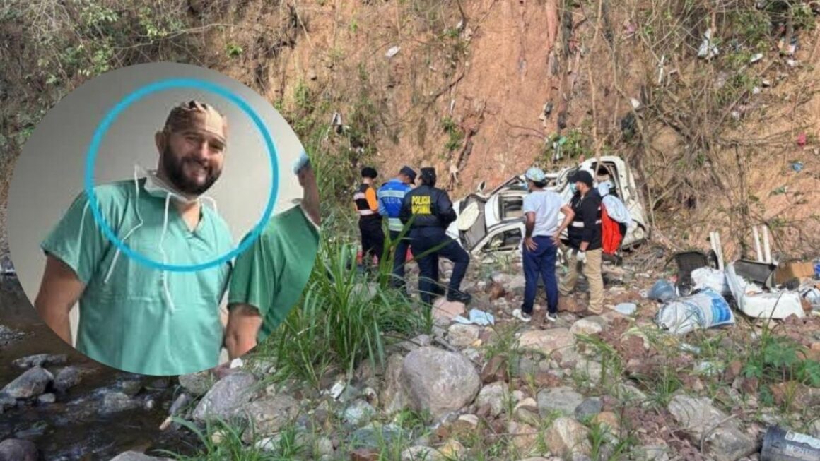 Muere médico al caer en un abismo en El Chimbo; su esposa resultó herida