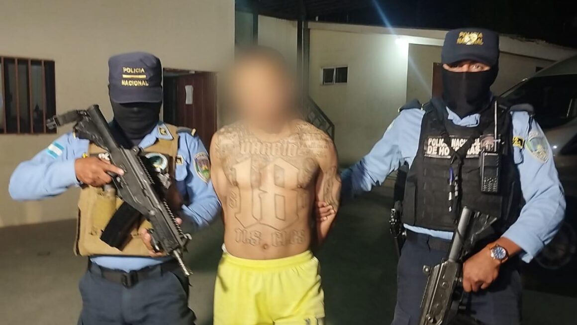 DIPAMPCO captura a cabecilla de la Pandilla 18 investigado por múltiples delitos de alto impacto