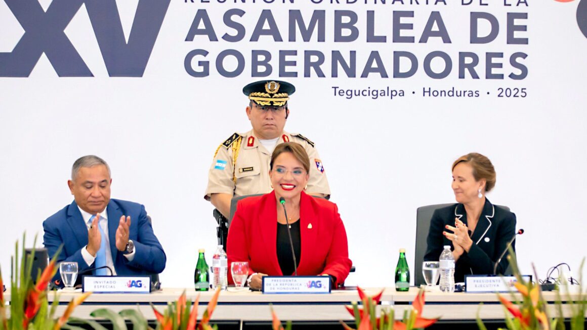“Solamente unidos seremos fuertes”: Xiomara Castro en Asamblea de Gobernadores del BCIE