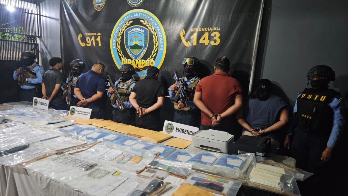 Capturan a integrantes de la banda G-5 dedicada a falsificar dinero