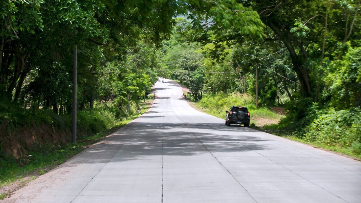 Presidenta Castro supervisa construcción de carretera Cantarranas-Talanga 