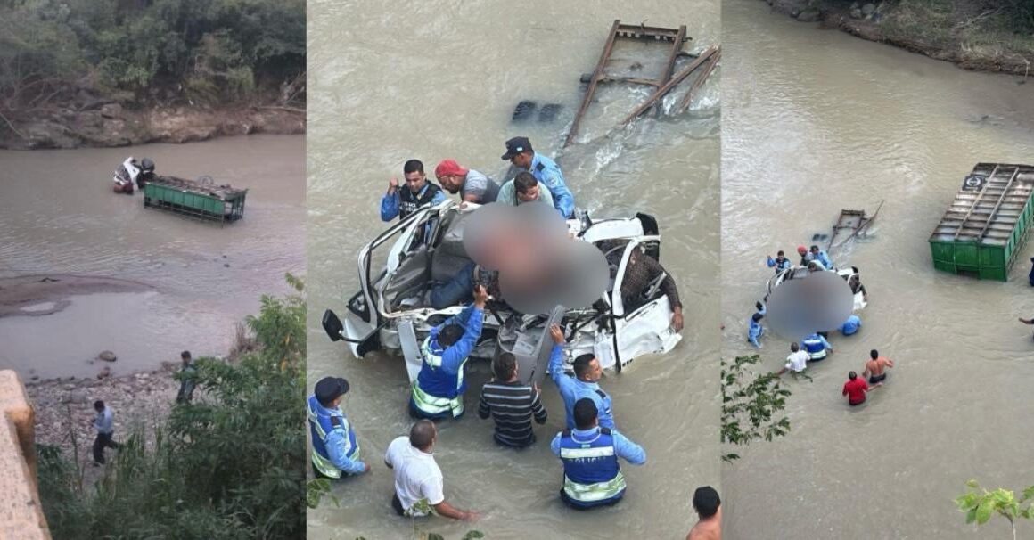 Dos muertos y un herido deja accidente de camión en Ocotepeque
