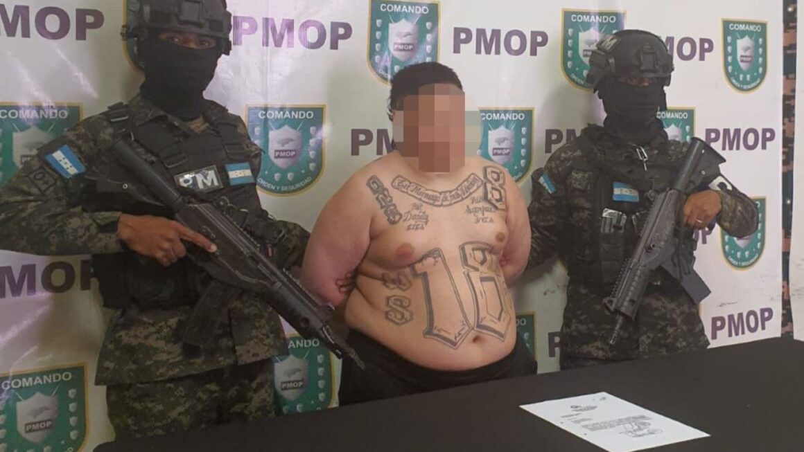 Capturan a “Fat boy” de la pandilla 18 en Santa Bárbara