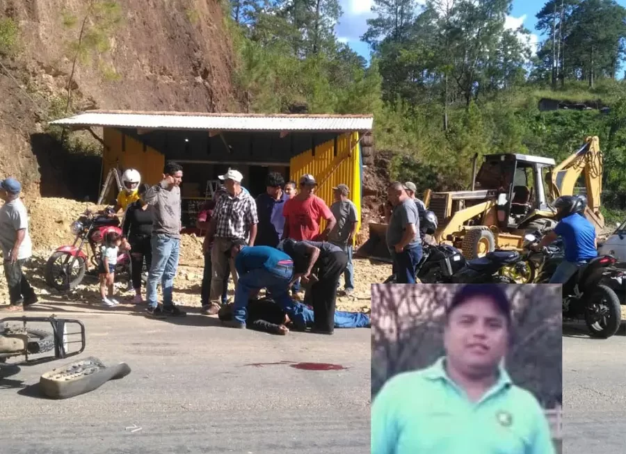 Adulto y menor murieron en accidente de tránsito en Campamento, Olancho