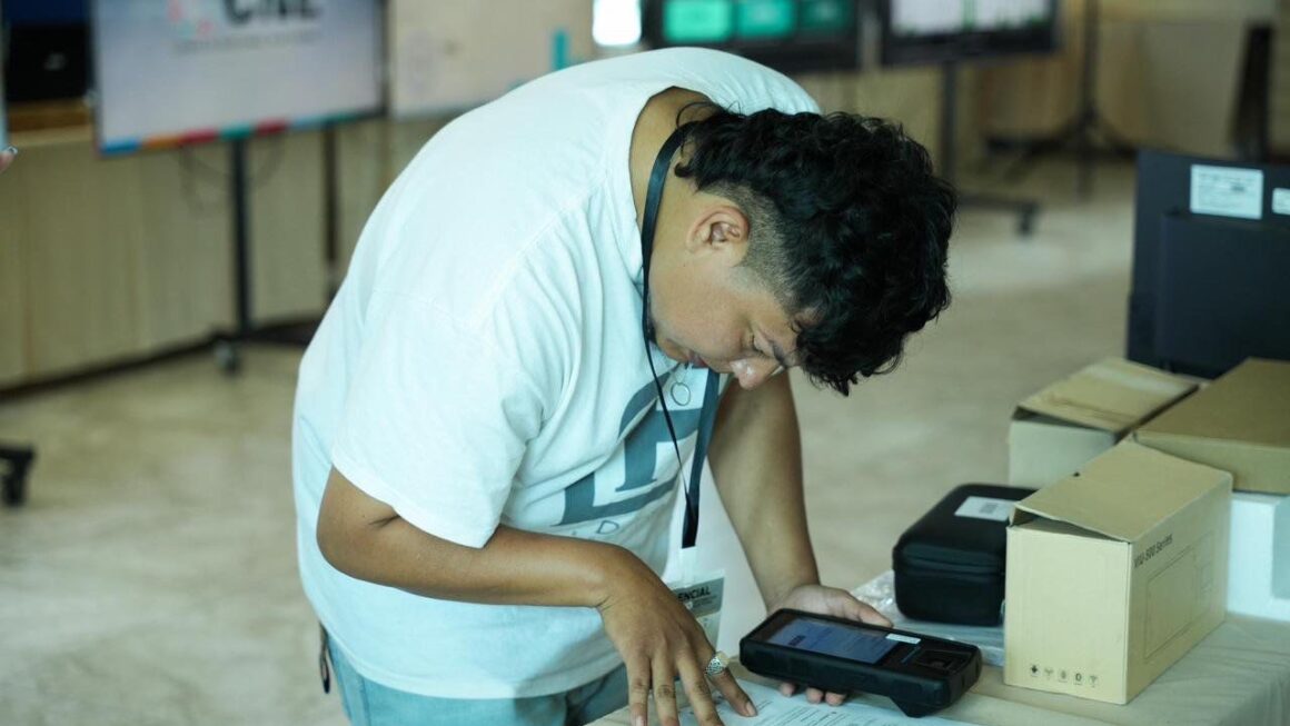 CNE realizó simulacro electoral