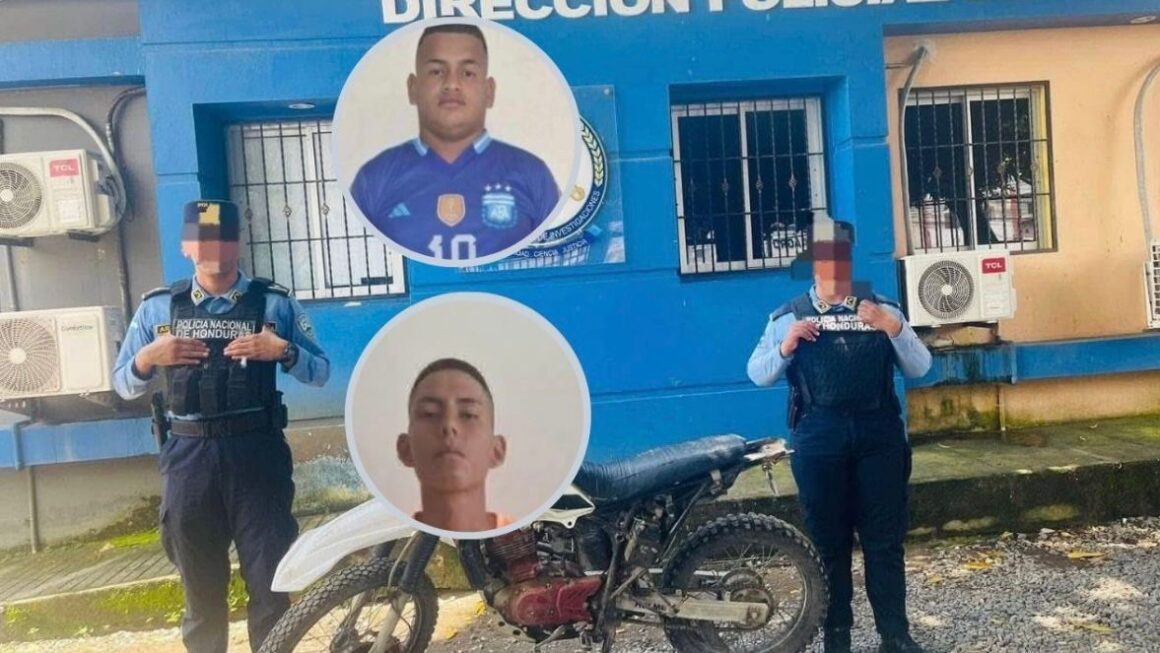 Padre entrega a la policía a su hijo por robo en La Ceiba