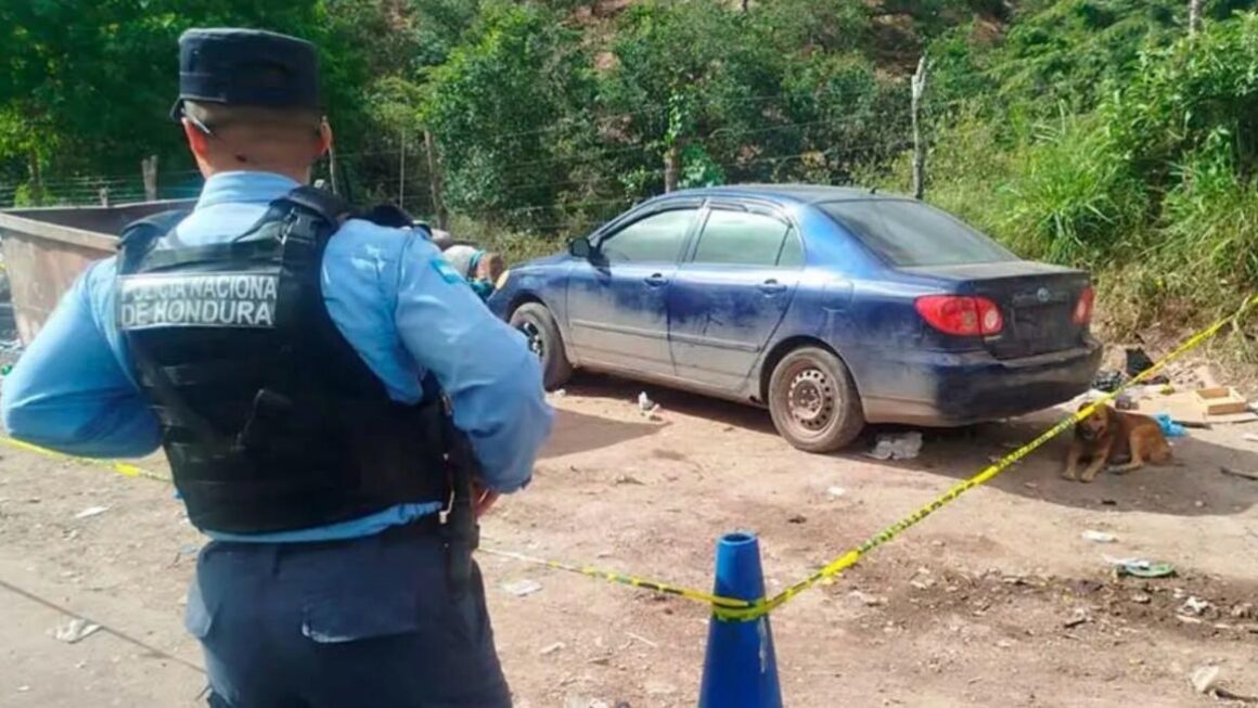 Raptan y luego asesinato a vendedor de autos en Tegucigalpa