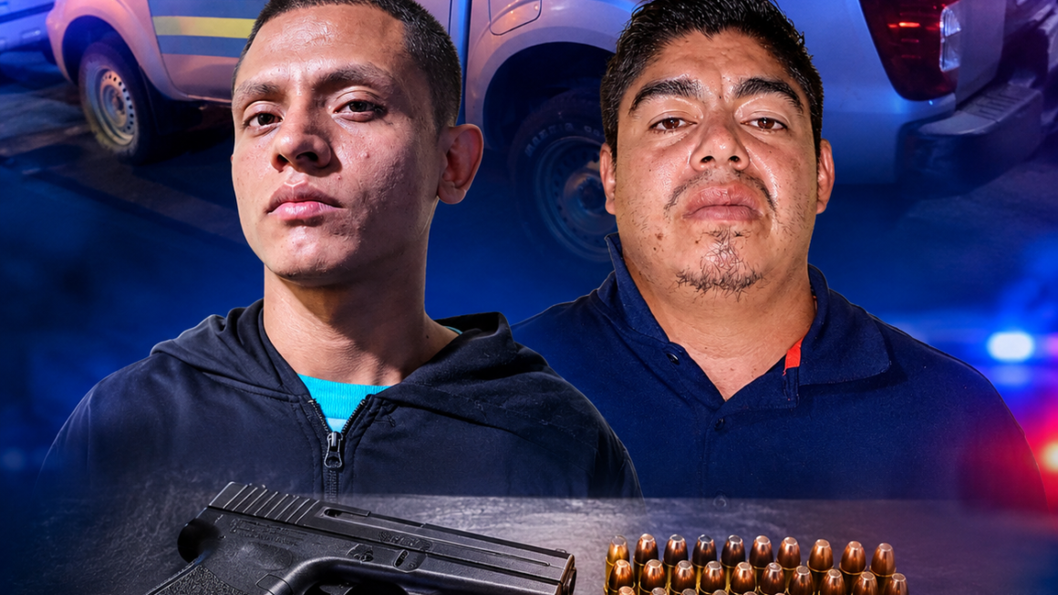 ¡En carro del Estado! Capturan a dos supuestos asaltantes tras persecución en Cerro Grande